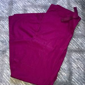 Wine Scrub bottom unisex